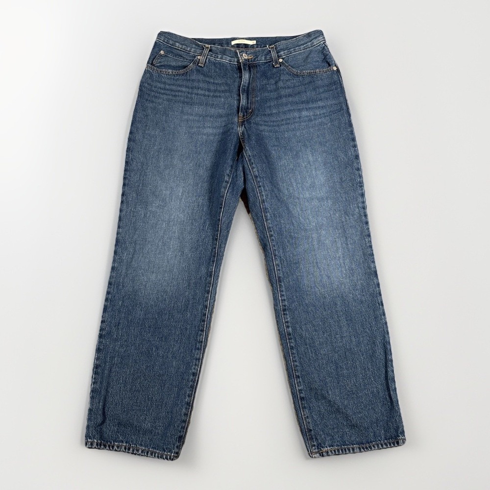 Levi's '94 Baggy Jeans Womens‎ 32 Blue Medium Wash High Rise Denim